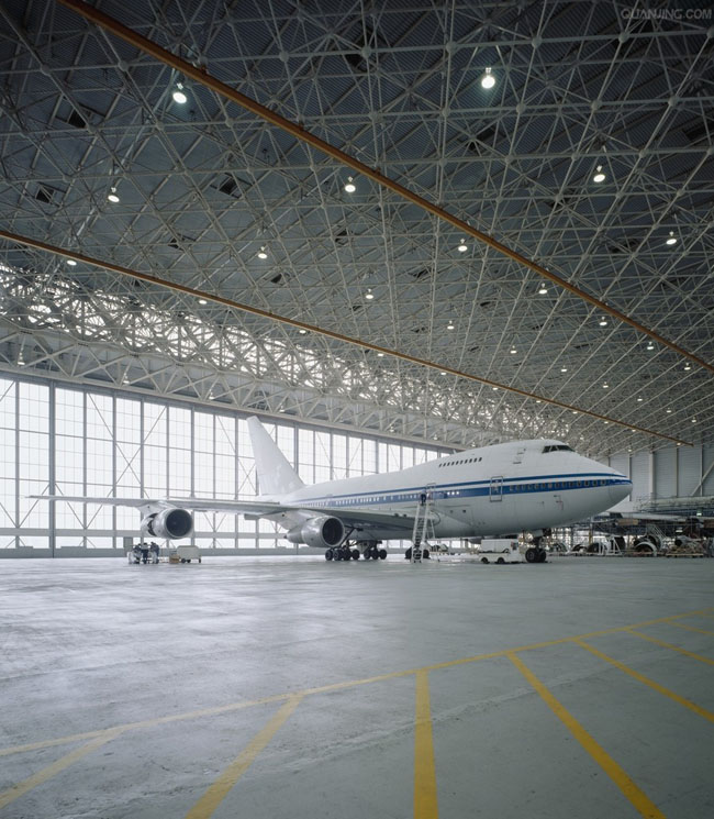 石狮航空工业螺栓球网架工程